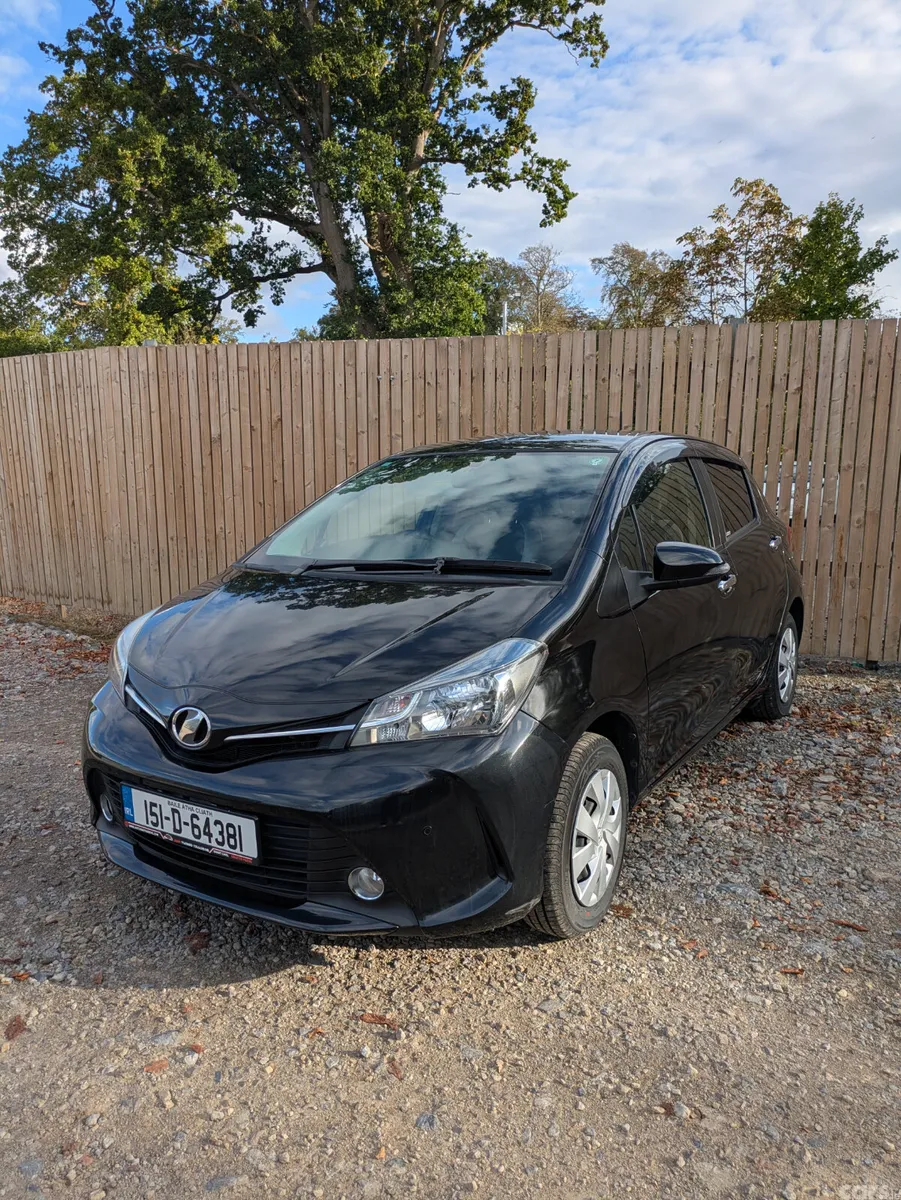 Toyota Vitz Hatchback, Petrol, 2015, Black