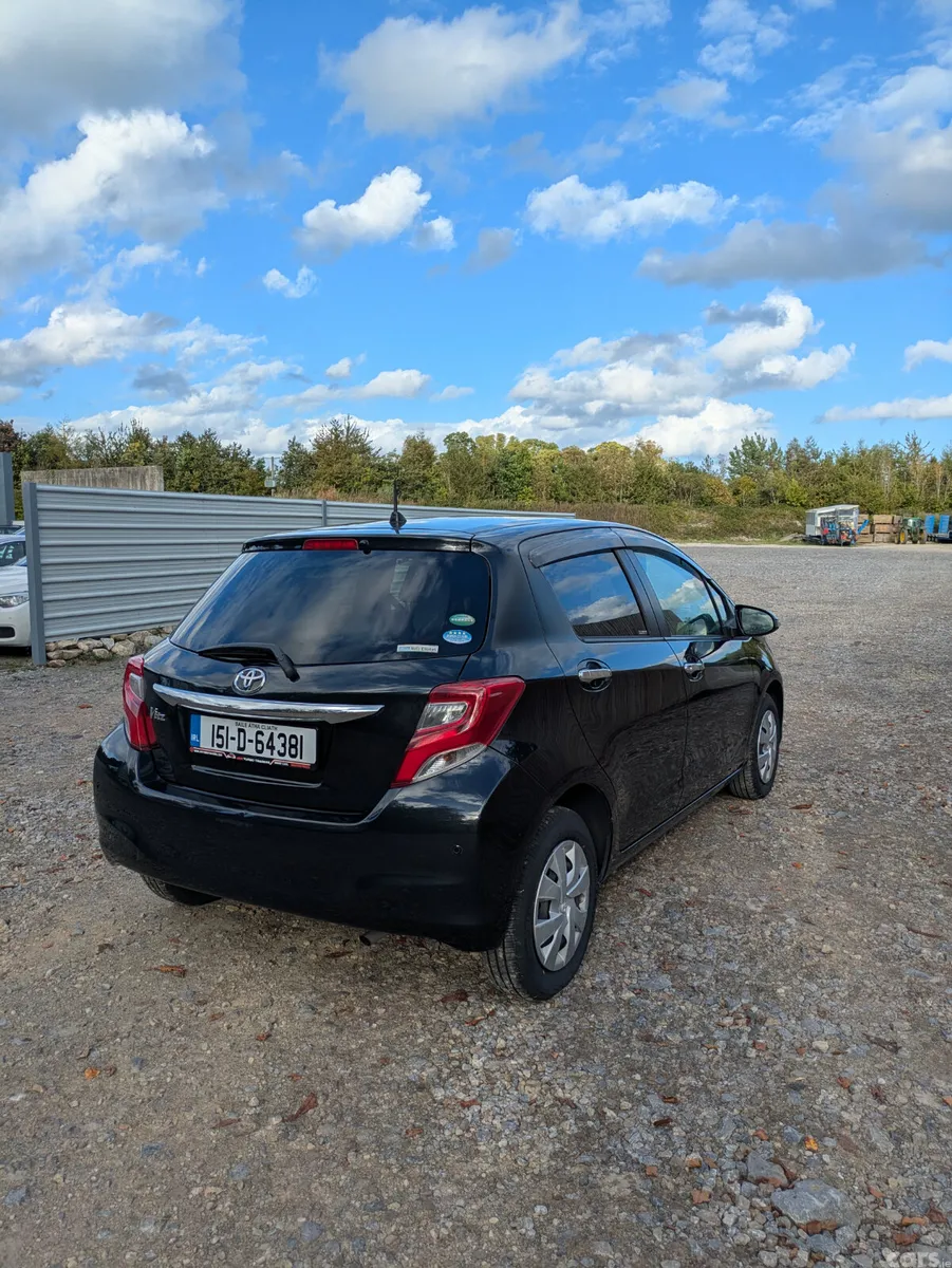 Toyota Vitz Hatchback, Petrol, 2015, Black