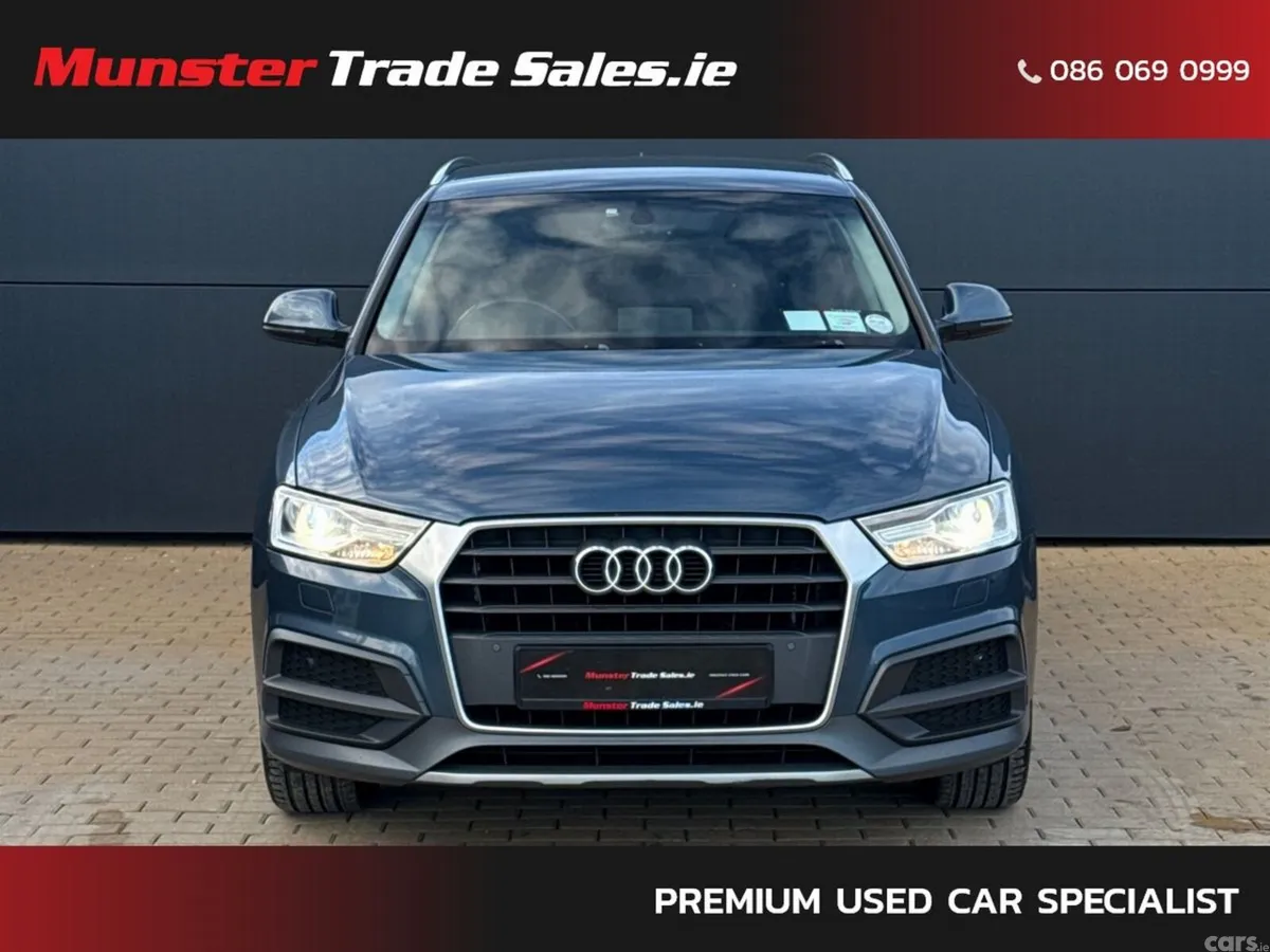 Audi Q3 SUV, Diesel, 2018, Blue
