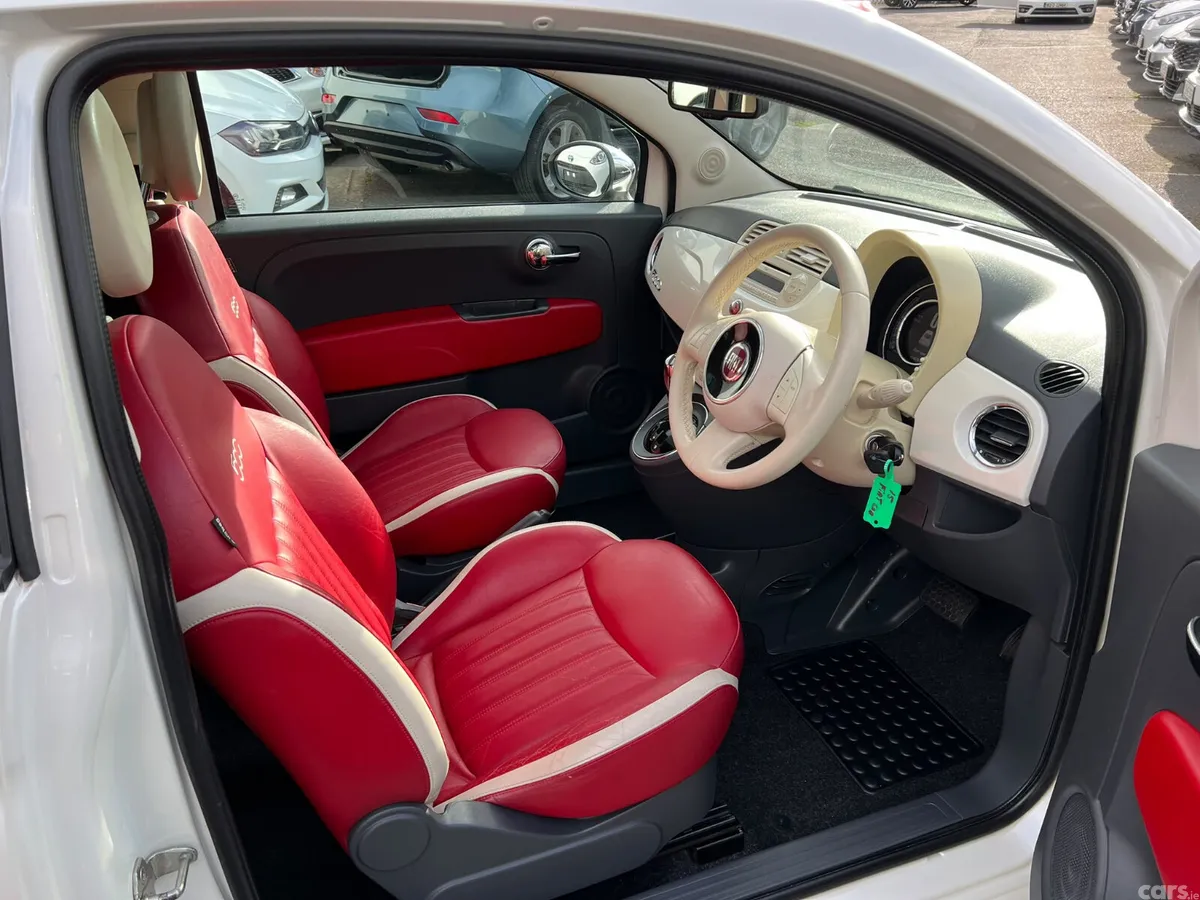 Fiat 500 Hatchback, Petrol, 2015, White