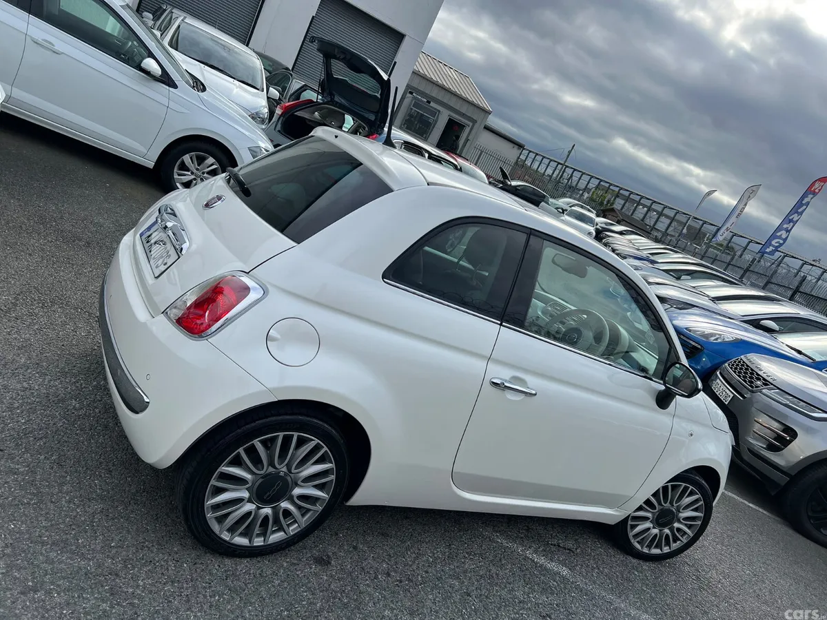 Fiat 500 Hatchback, Petrol, 2015, White