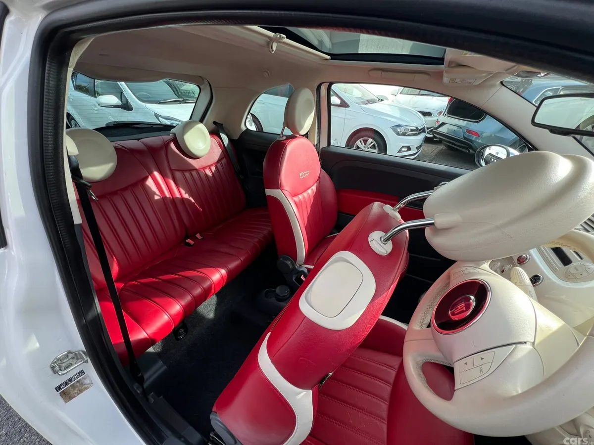 Fiat 500 Hatchback, Petrol, 2015, White
