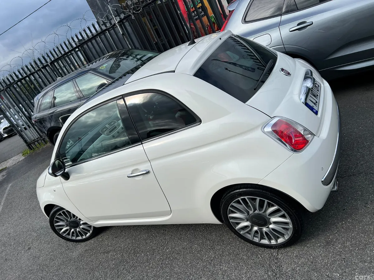Fiat 500 Hatchback, Petrol, 2015, White