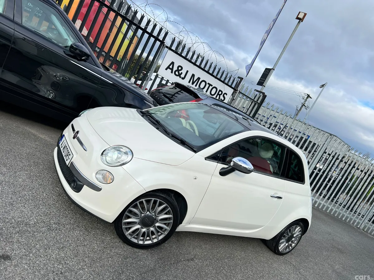 Fiat 500 Hatchback, Petrol, 2015, White