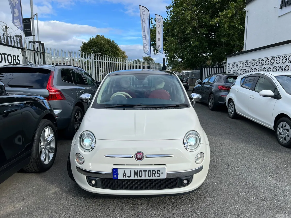 Fiat 500 Hatchback, Petrol, 2015, White