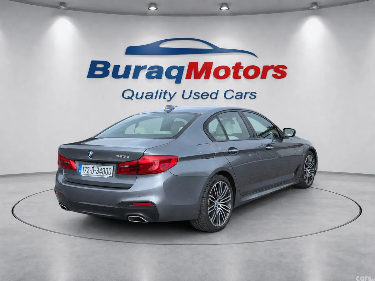 BMW 5-Series Saloon, Diesel, 2017, Grey