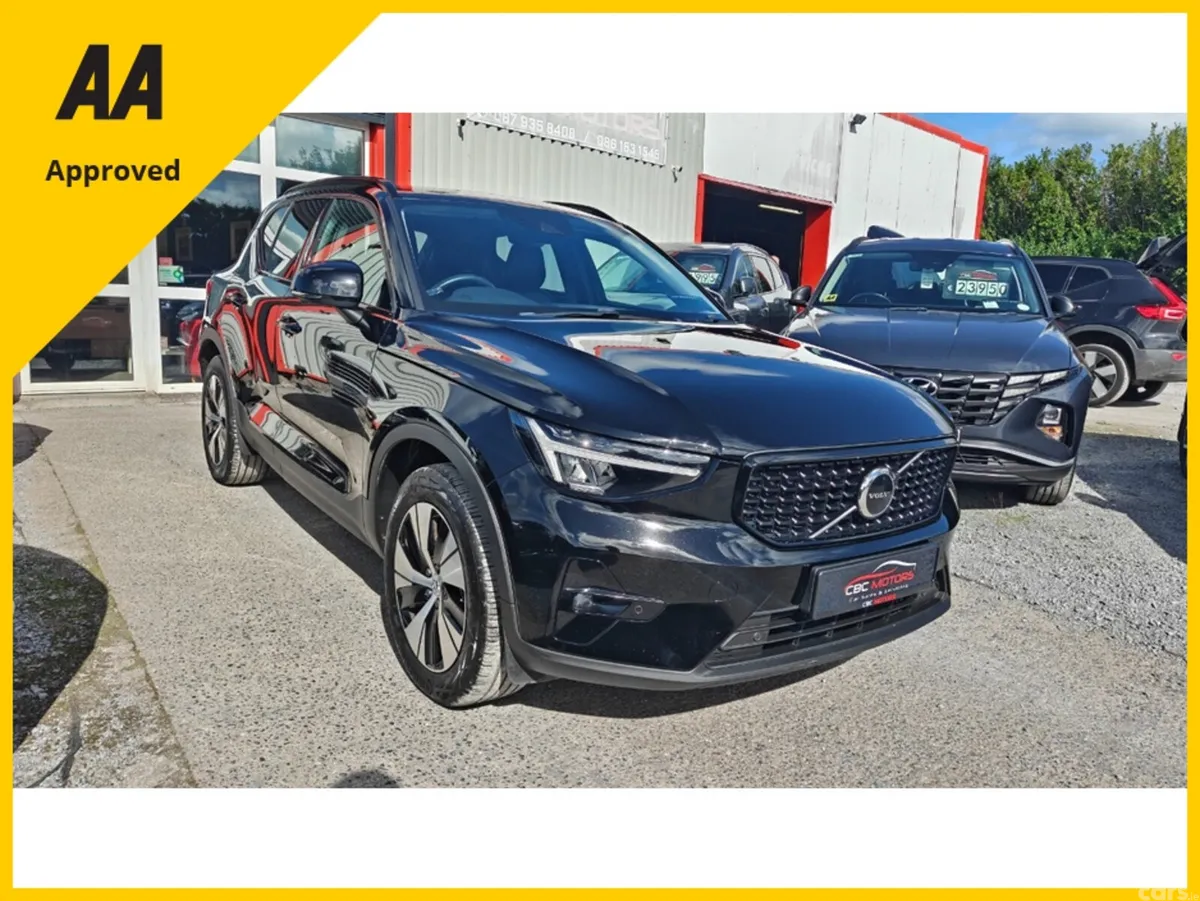 Volvo XC40 SUV, Petrol Plug-in Hybrid, 2022, Black