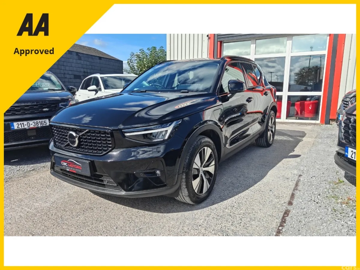 Volvo XC40 SUV, Petrol Plug-in Hybrid, 2022, Black