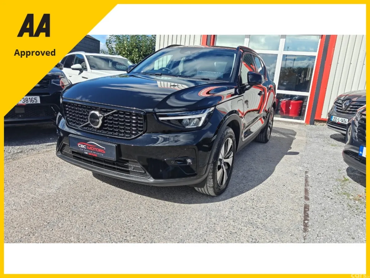 Volvo XC40 SUV, Petrol Plug-in Hybrid, 2022, Black