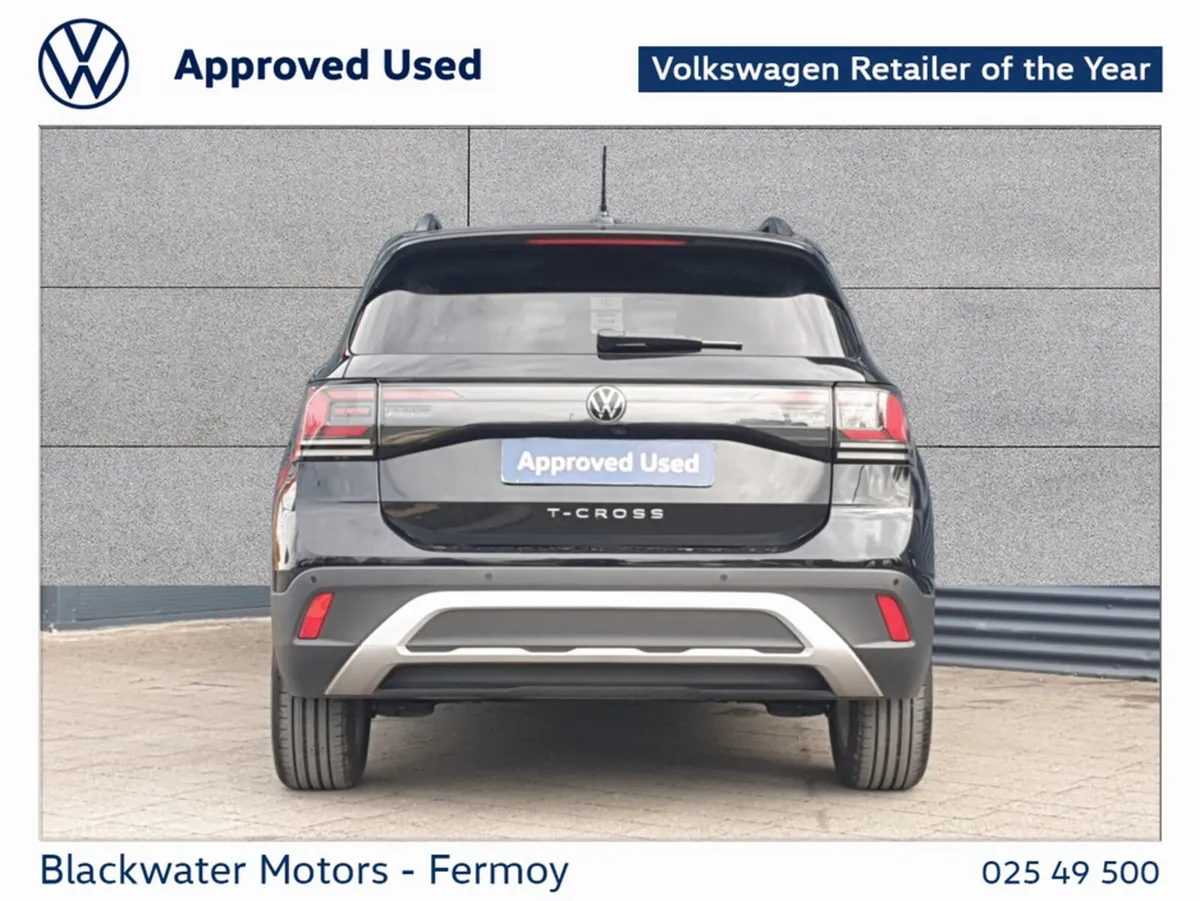 Volkswagen T-Cross SUV, Petrol, 2026, Black