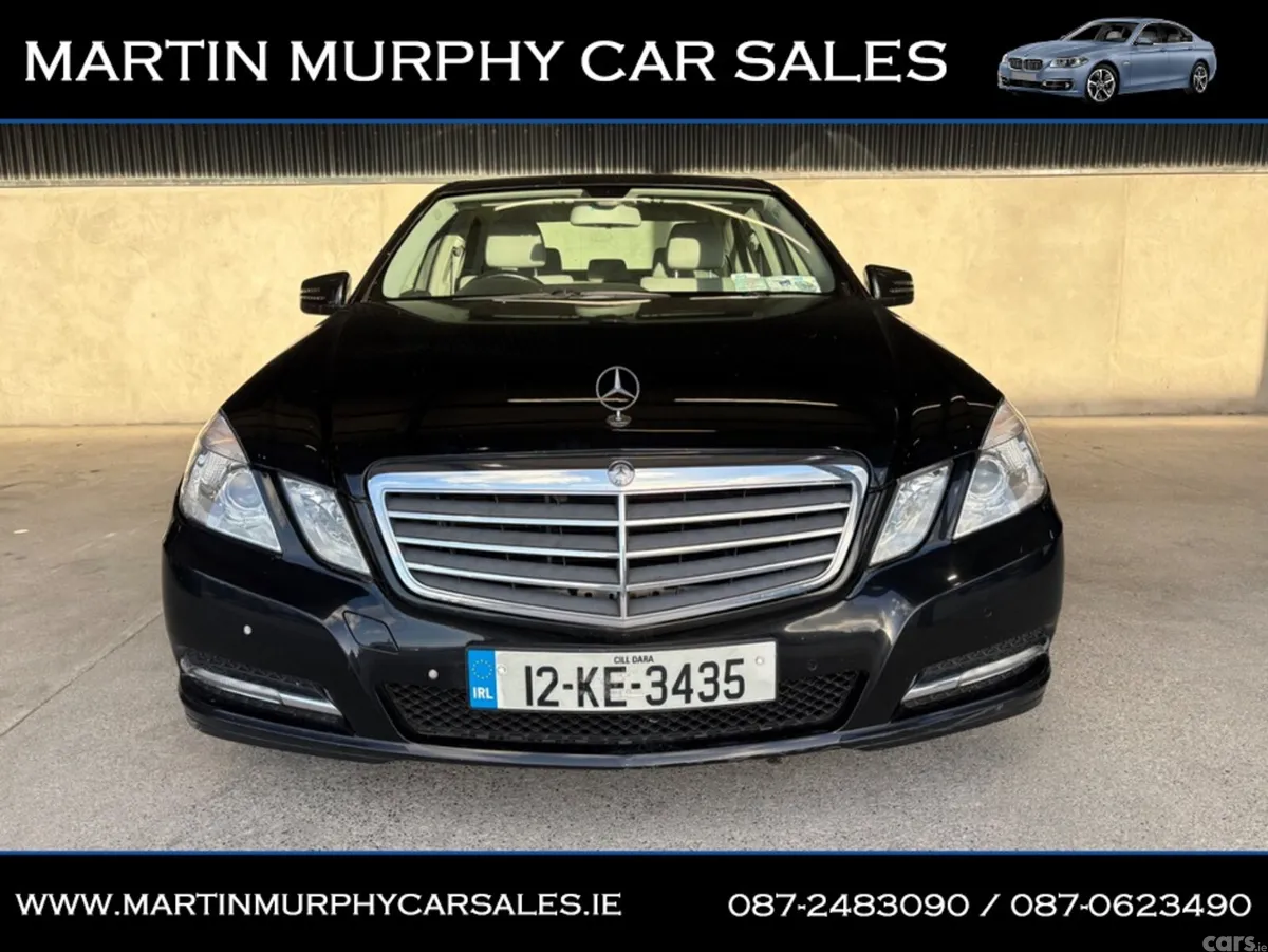 Mercedes-Benz E-Class Saloon, Diesel, 2012, Black