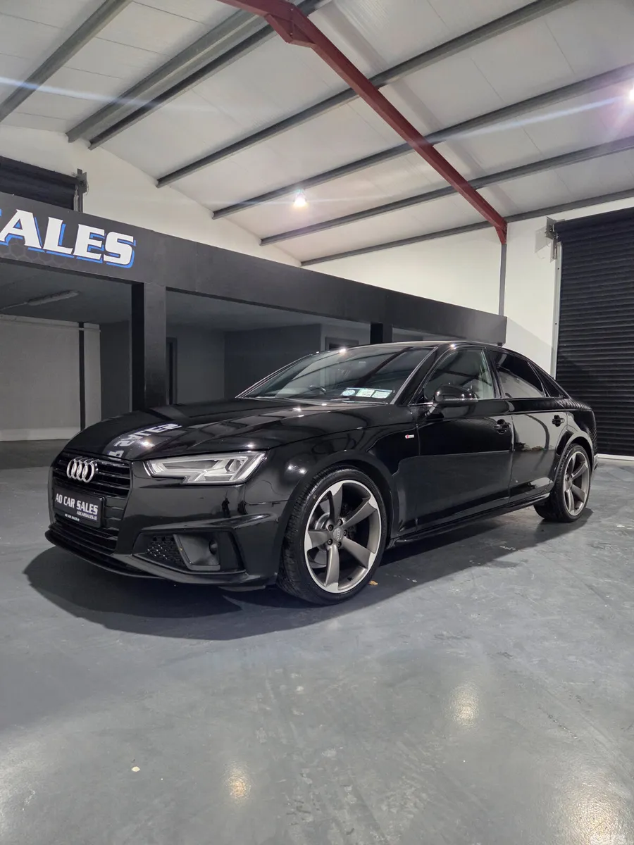 Audi A4 Saloon, Diesel, 2019, Black
