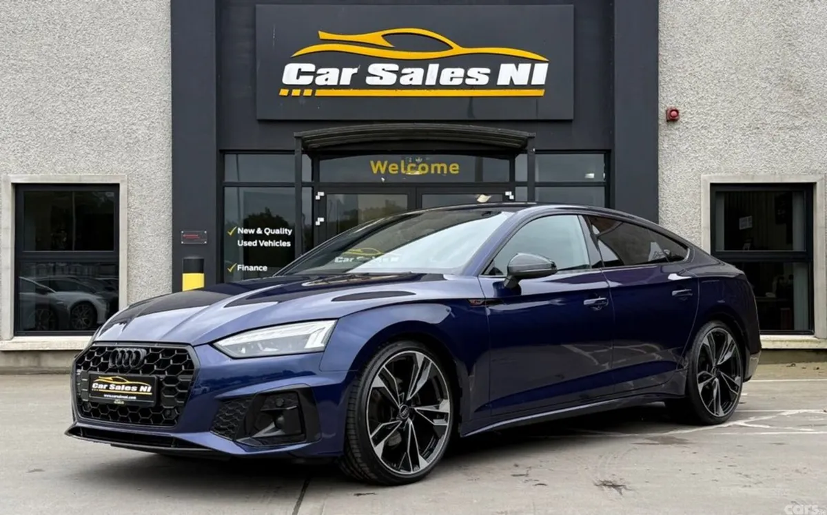 Audi A5 Hatchback, Diesel Hybrid, 2023, Blue
