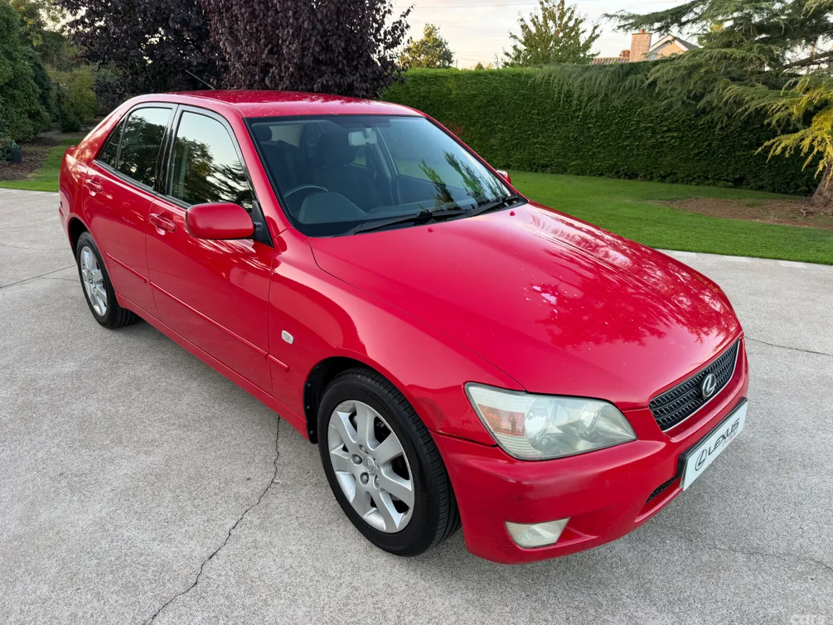 Lexus IS Saloon, Petrol, 2003, Red