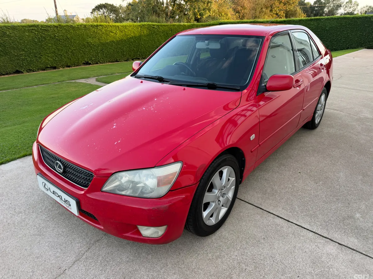 Lexus IS Saloon, Petrol, 2003, Red