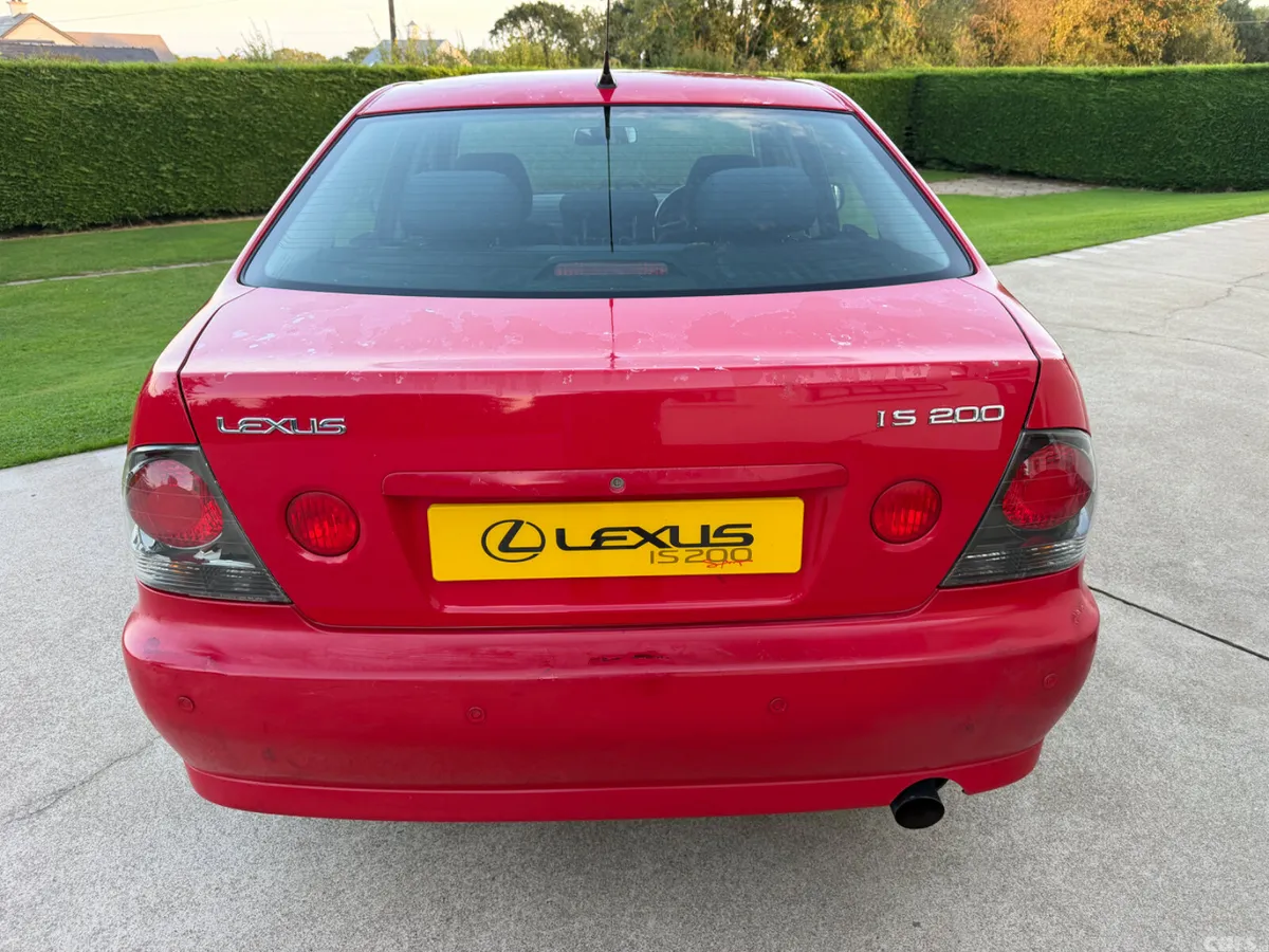Lexus IS Saloon, Petrol, 2003, Red