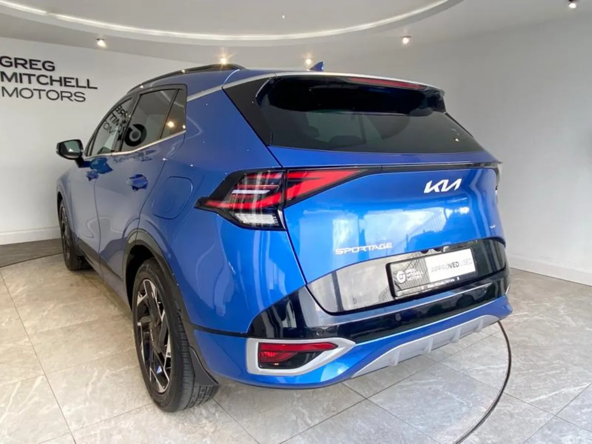 Kia Sportage SUV, Petrol Hybrid, 2024, Blue