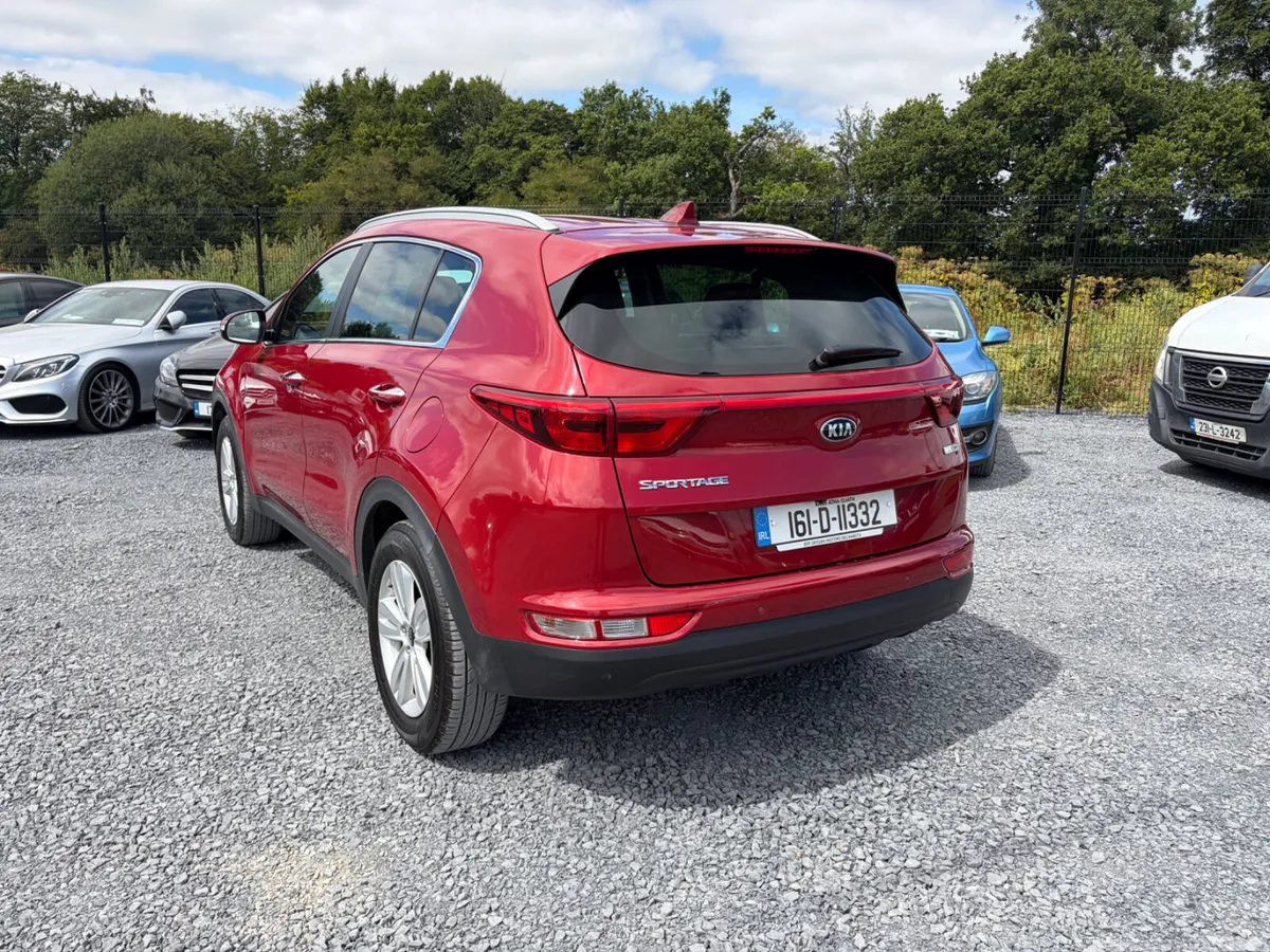 Kia Sportage SUV, Diesel, 2016, Red