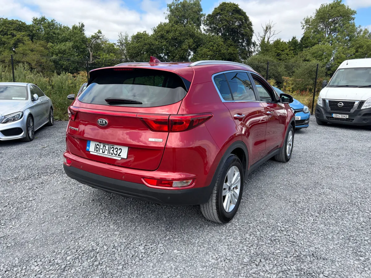 Kia Sportage SUV, Diesel, 2016, Red