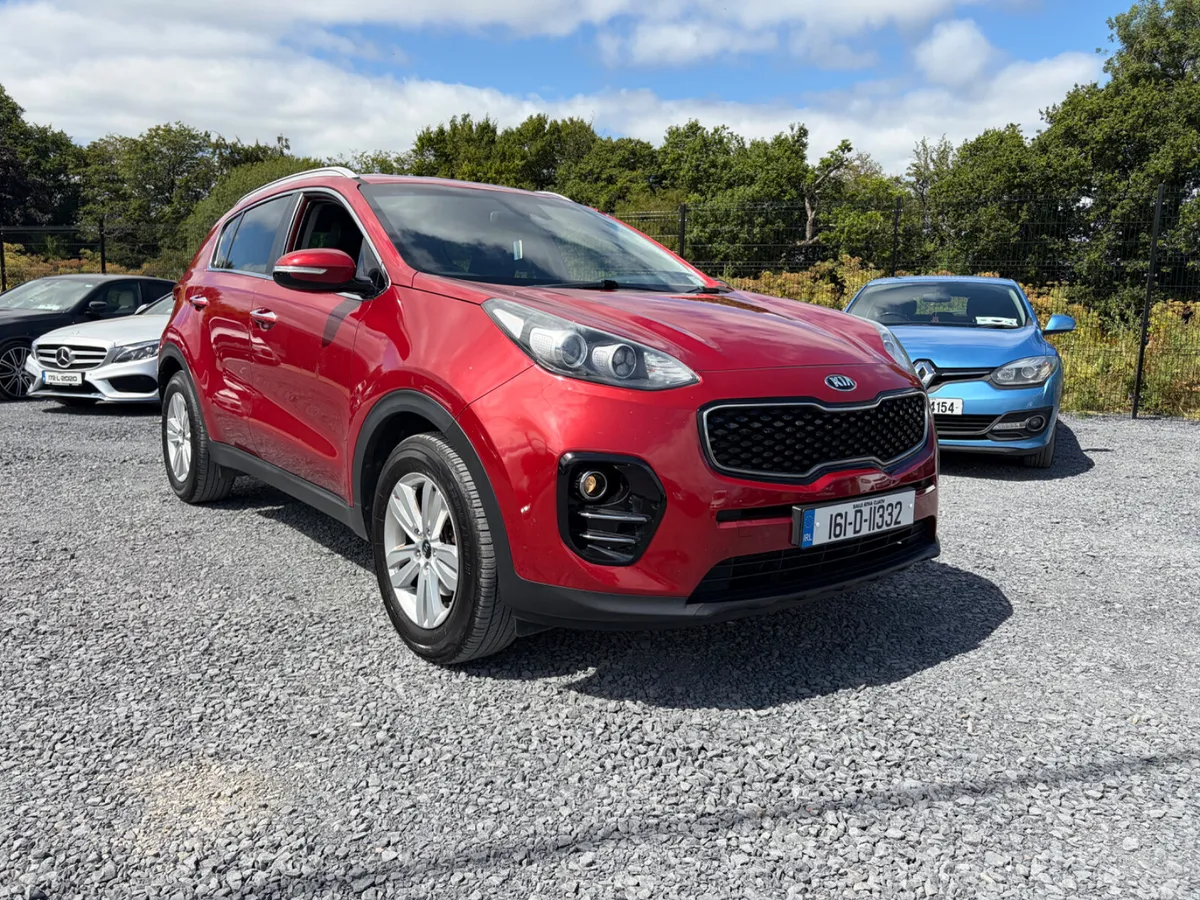 Kia Sportage SUV, Diesel, 2016, Red