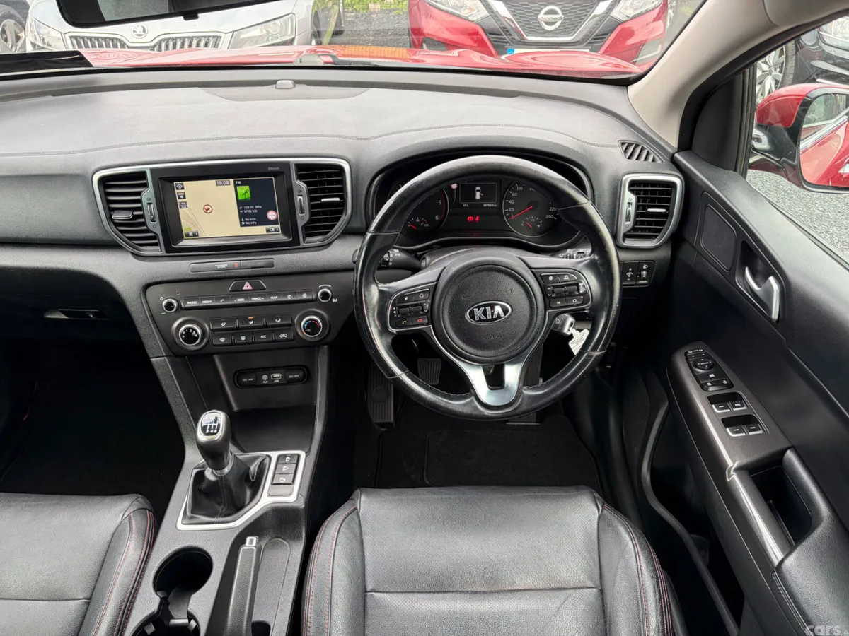 Kia Sportage SUV, Diesel, 2016, Red