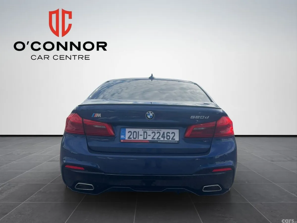 BMW 5-Series Saloon, Diesel, 2020, Blue