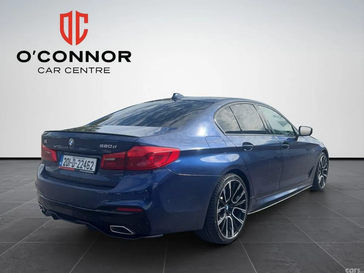 BMW 5-Series Saloon, Diesel, 2020, Blue