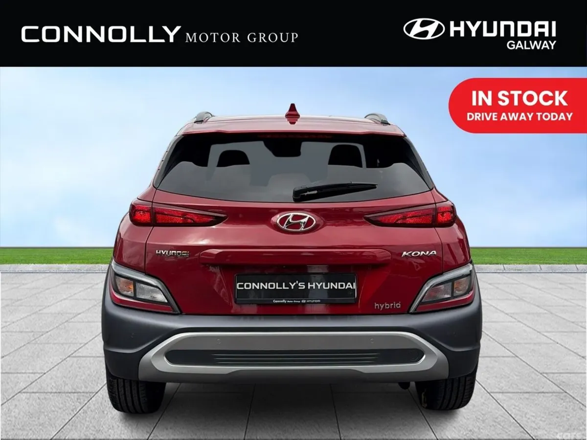Hyundai KONA MPV, Petrol Hybrid, 2021, Red