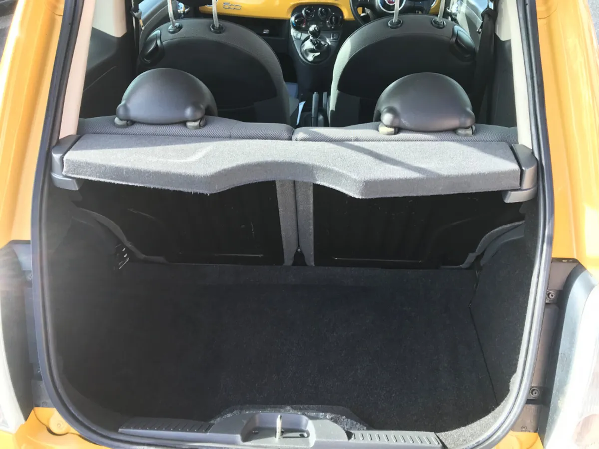 Fiat 500 Hatchback, Petrol, 2013, Yellow