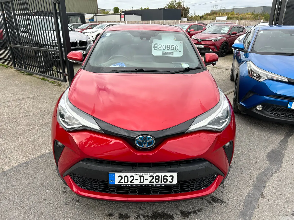 Toyota C-HR Hatchback, Petrol Hybrid, 2020, Red