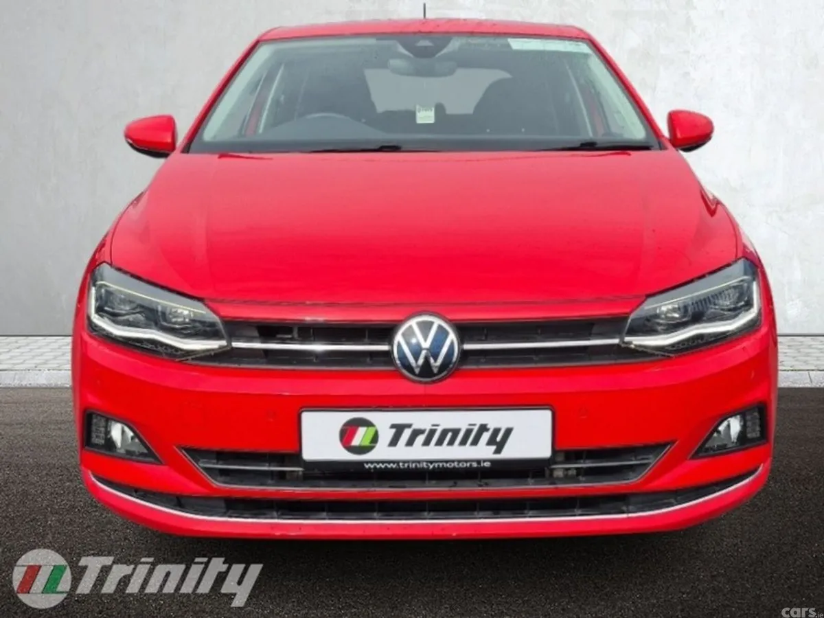 Volkswagen Polo Hatchback, Petrol, 2021, Red