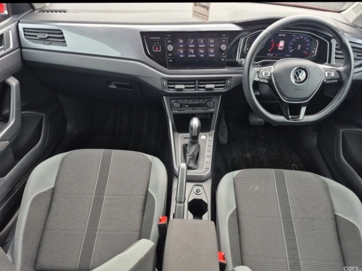 Volkswagen Polo Hatchback, Petrol, 2021, Red