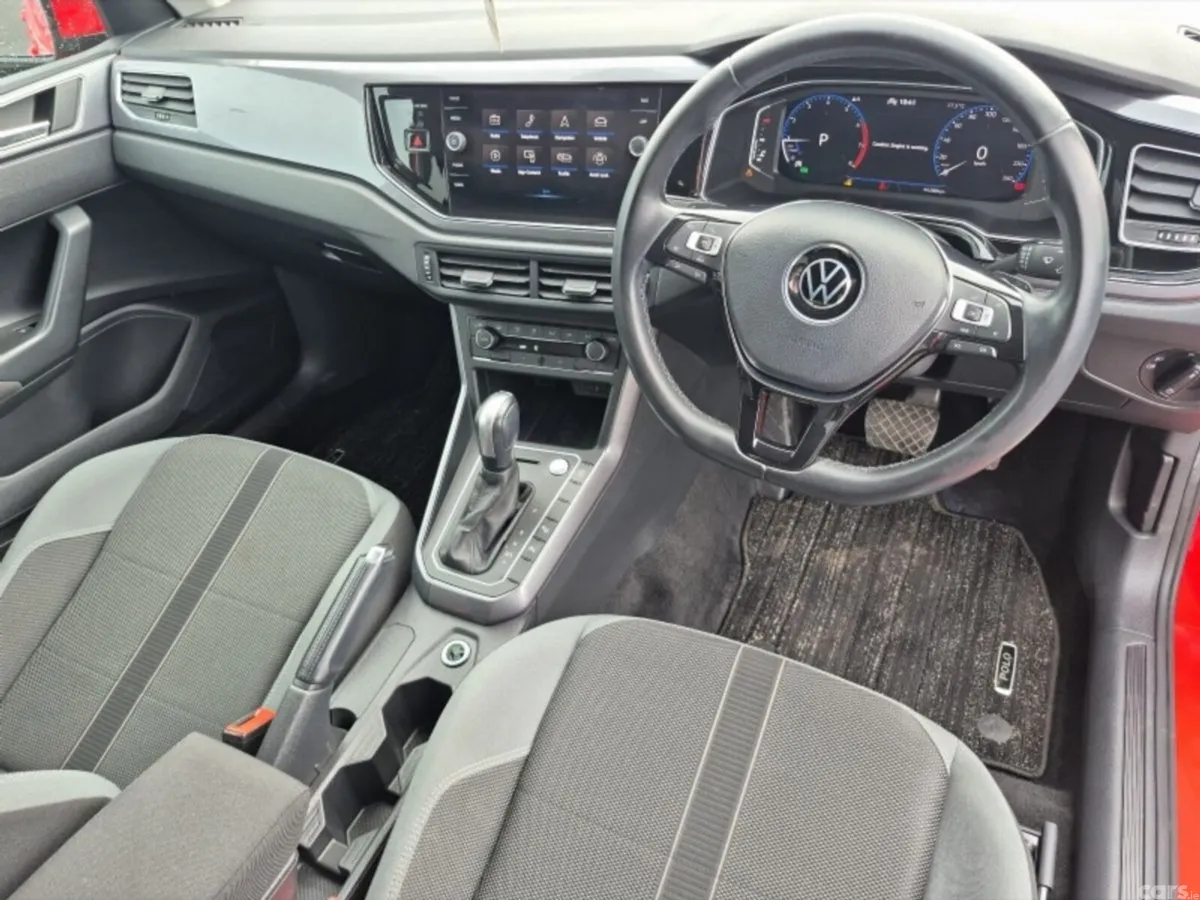 Volkswagen Polo Hatchback, Petrol, 2021, Red
