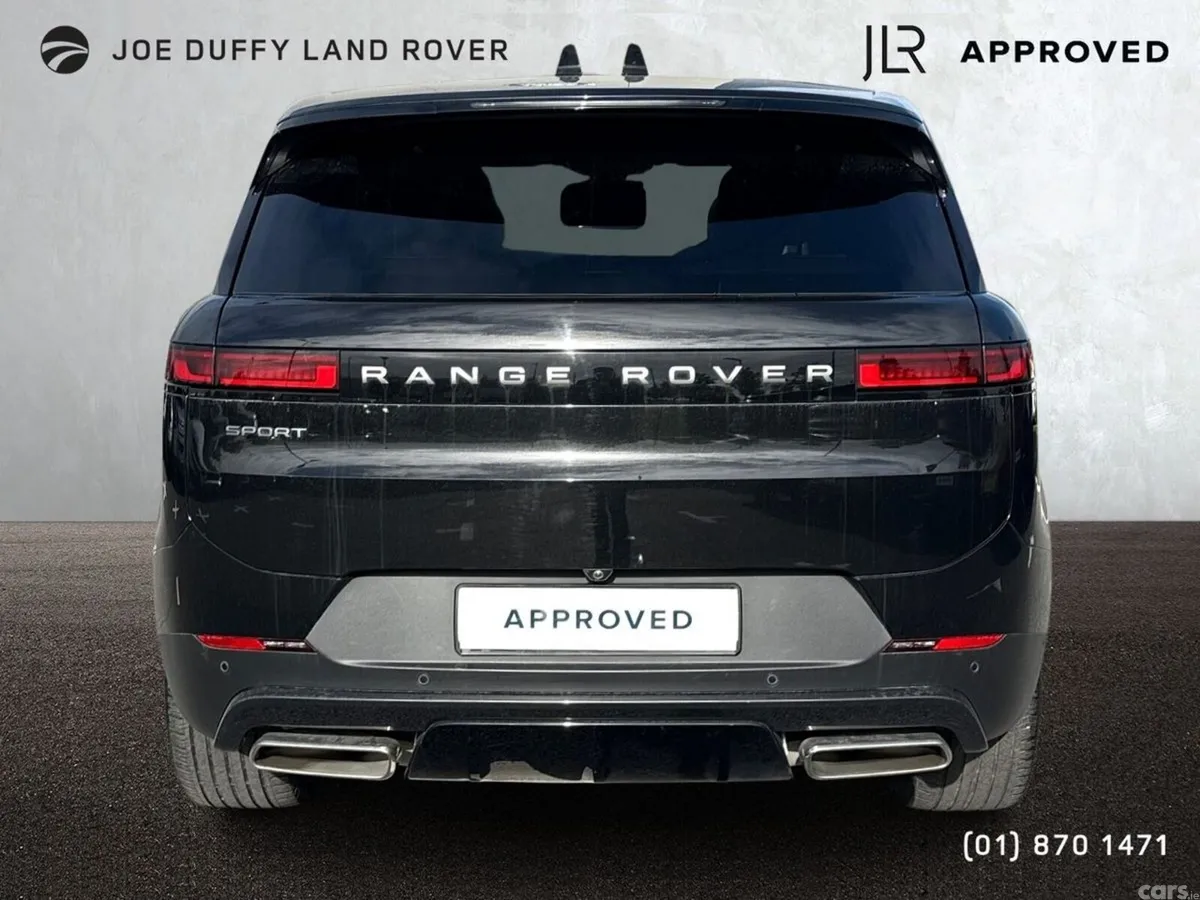 Land Rover Range Rover Sport SUV, Petrol Plug-in Hybrid, 2025, Black