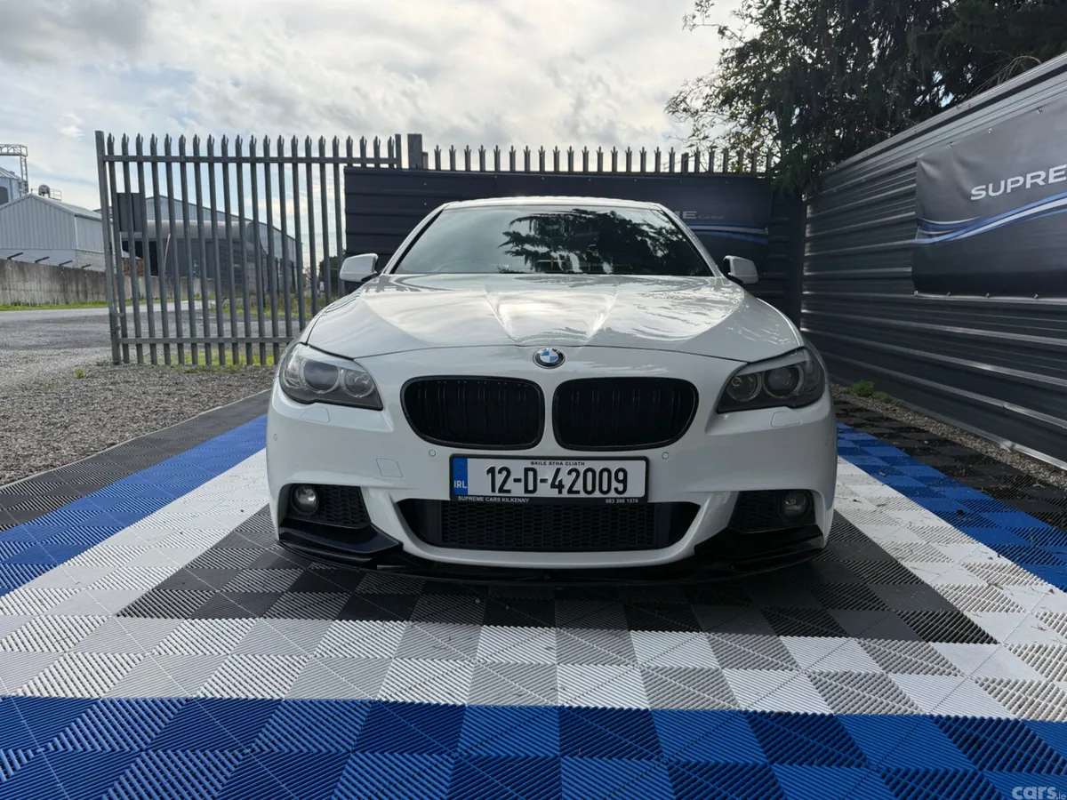 BMW 5-Series Saloon, Diesel, 2012, White