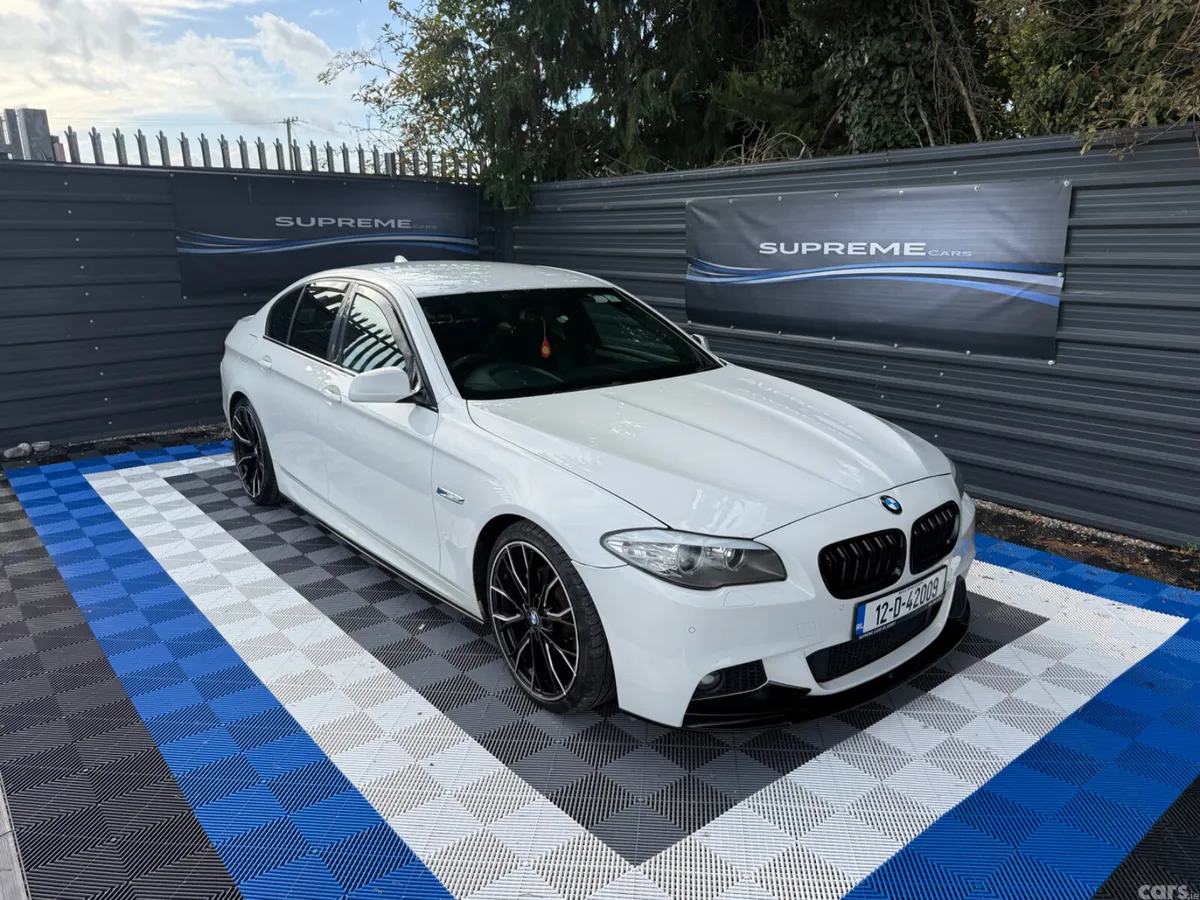 BMW 5-Series Saloon, Diesel, 2012, White