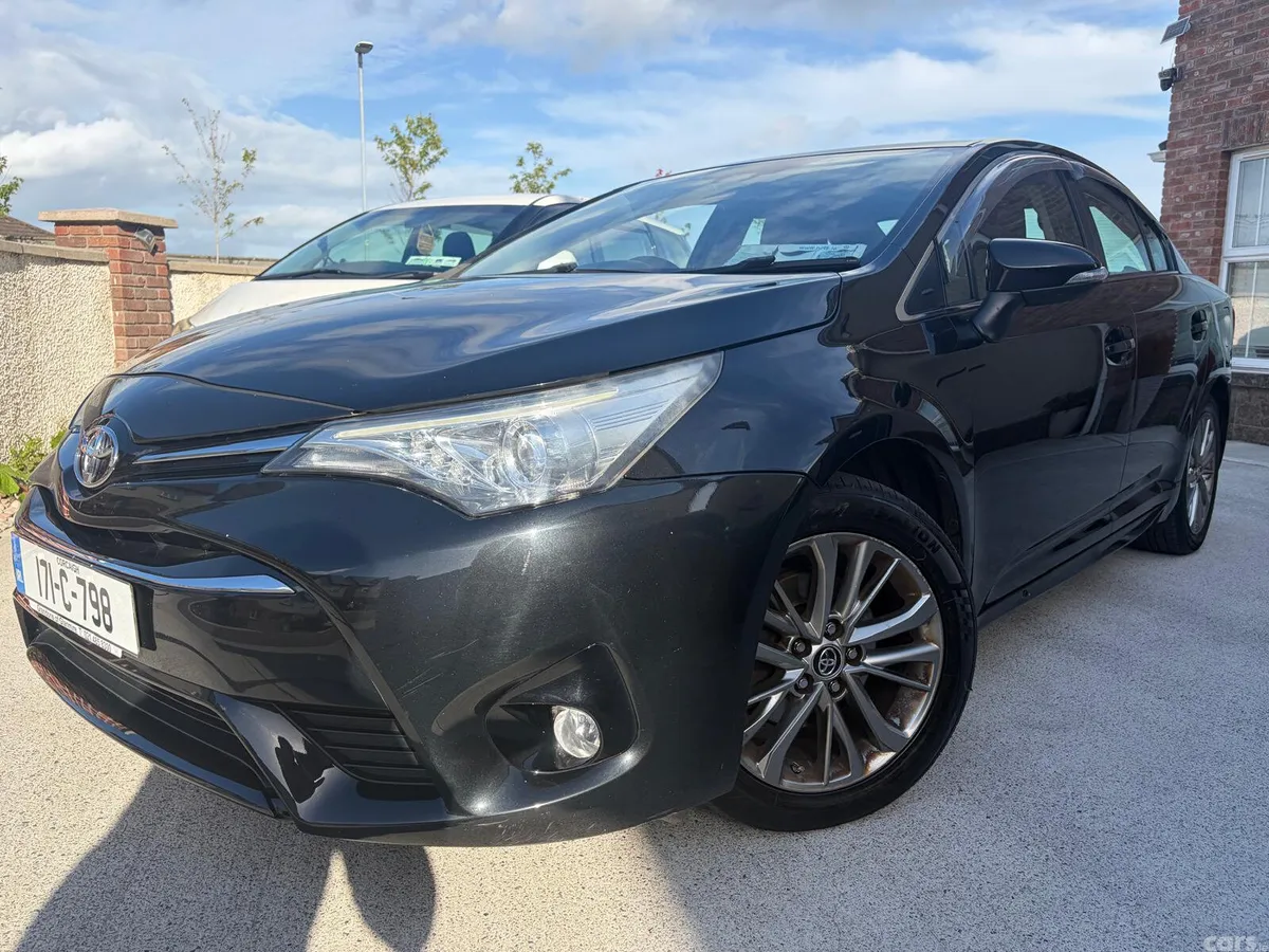 Toyota Avensis Saloon, Petrol, 2017, Black