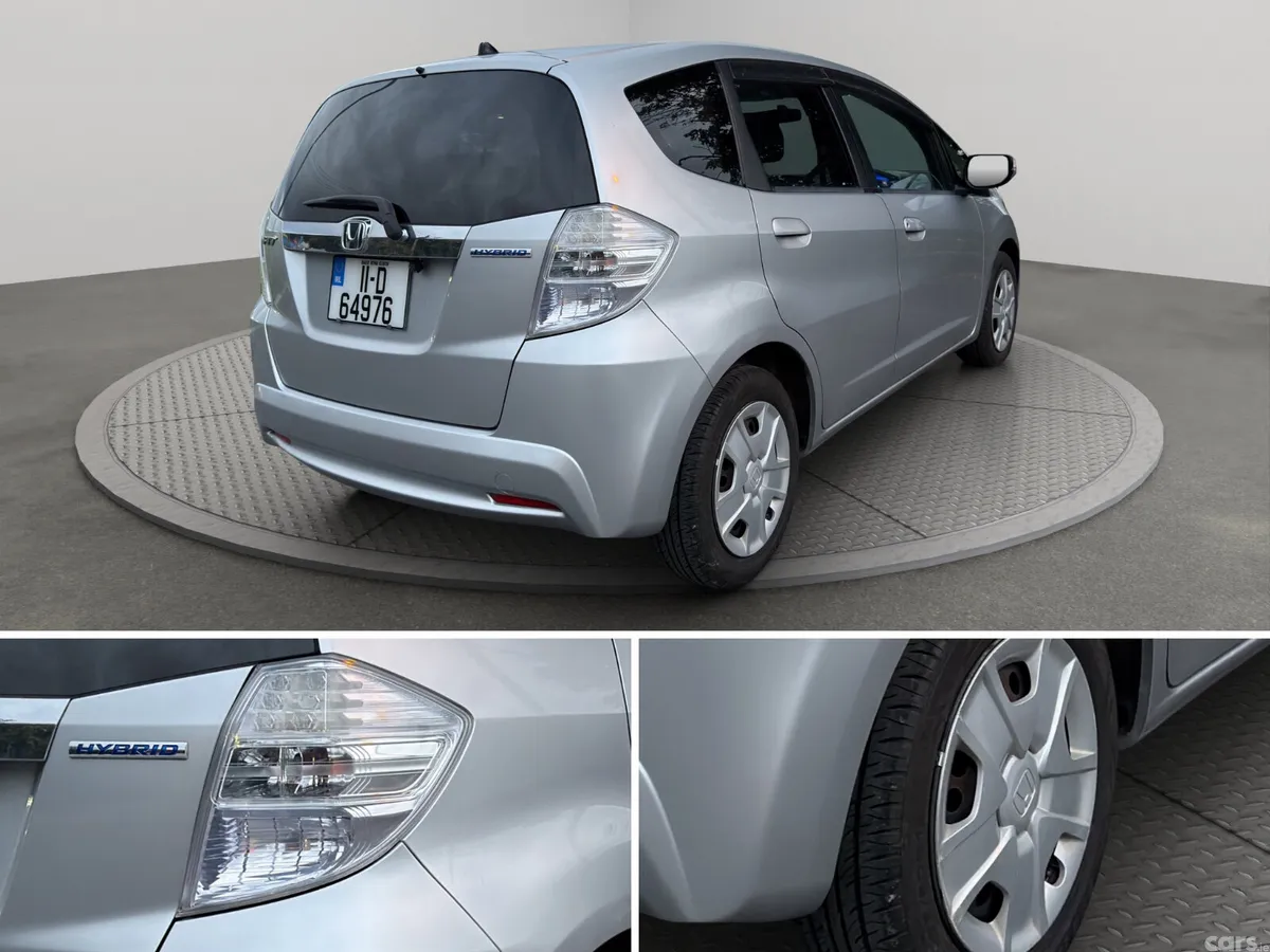 Honda Fit Hatchback, Petrol Hybrid, 2011, Silver