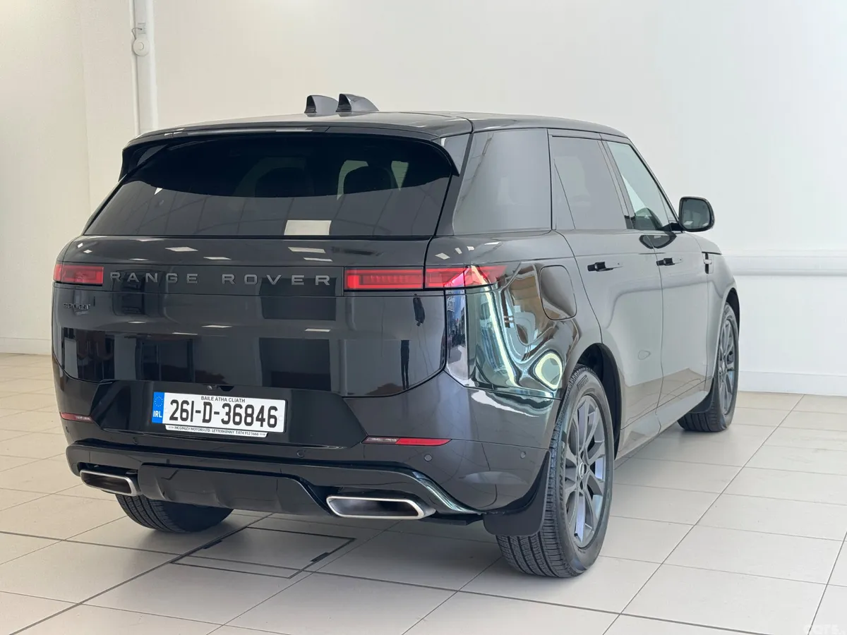 Land Rover Range Rover Sport SUV, Petrol Plug-in Hybrid, 2026, Black