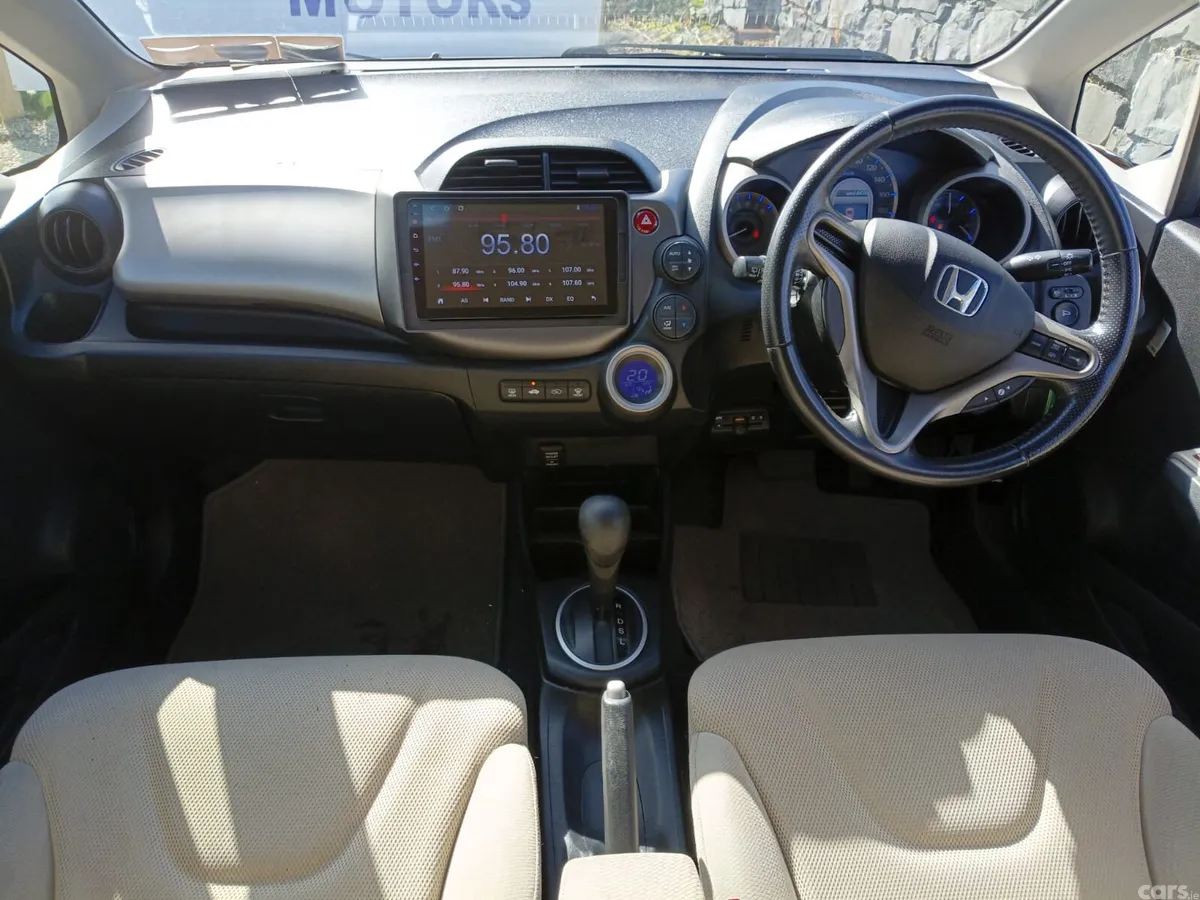 Honda Fit Hatchback, Petrol Hybrid, 2012, Red