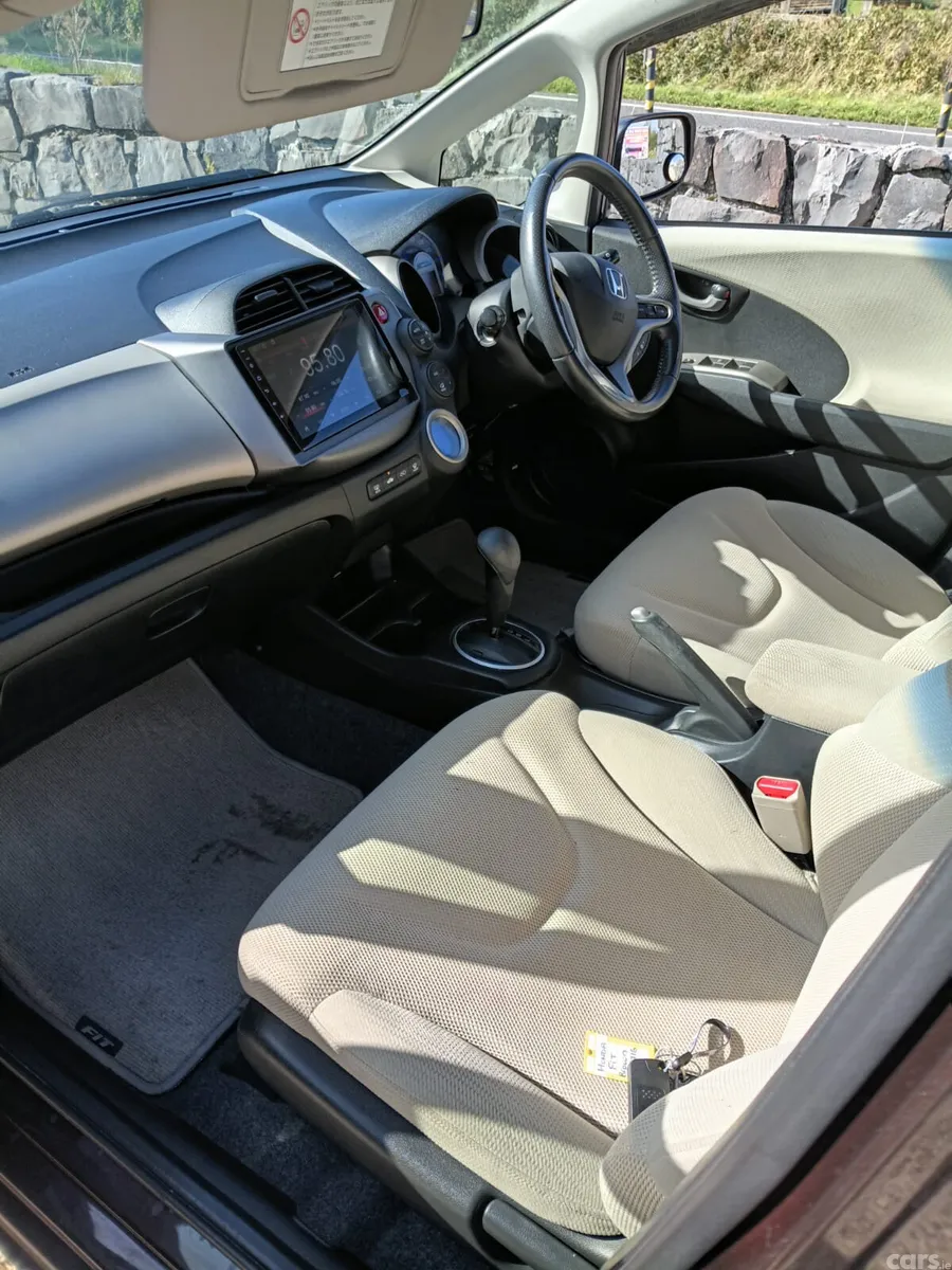 Honda Fit Hatchback, Petrol Hybrid, 2012, Red