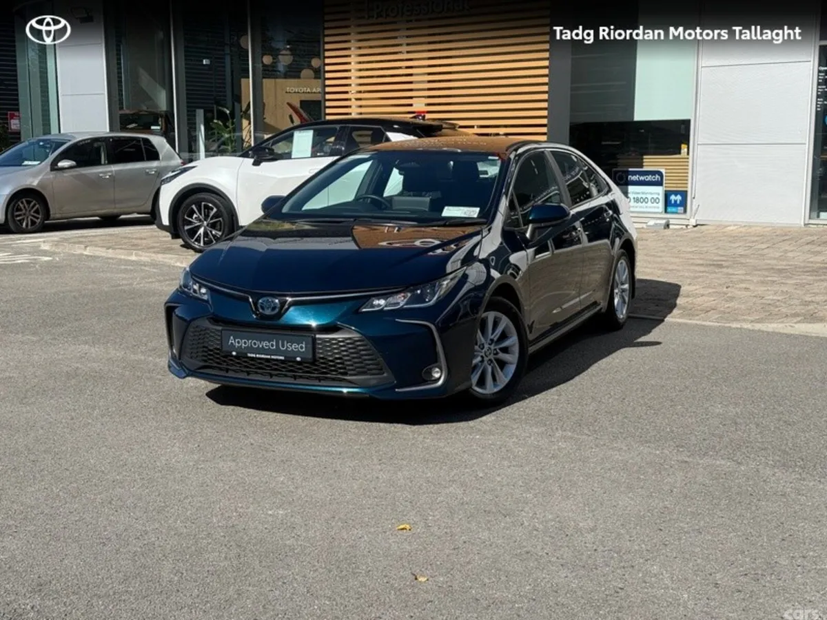 Toyota Corolla Saloon, Petrol Hybrid, 2023, Blue
