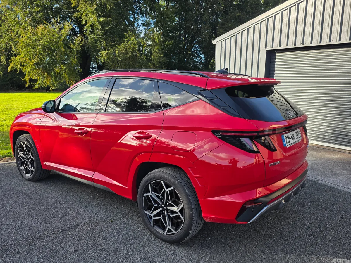 Hyundai Tucson SUV, Petrol Plug-in Hybrid, 2023, Red