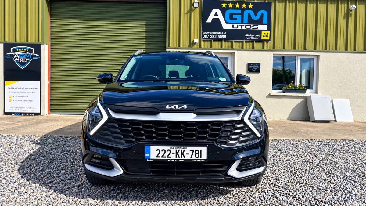 Kia Sportage SUV, Petrol Plug-in Hybrid, 2022, Black
