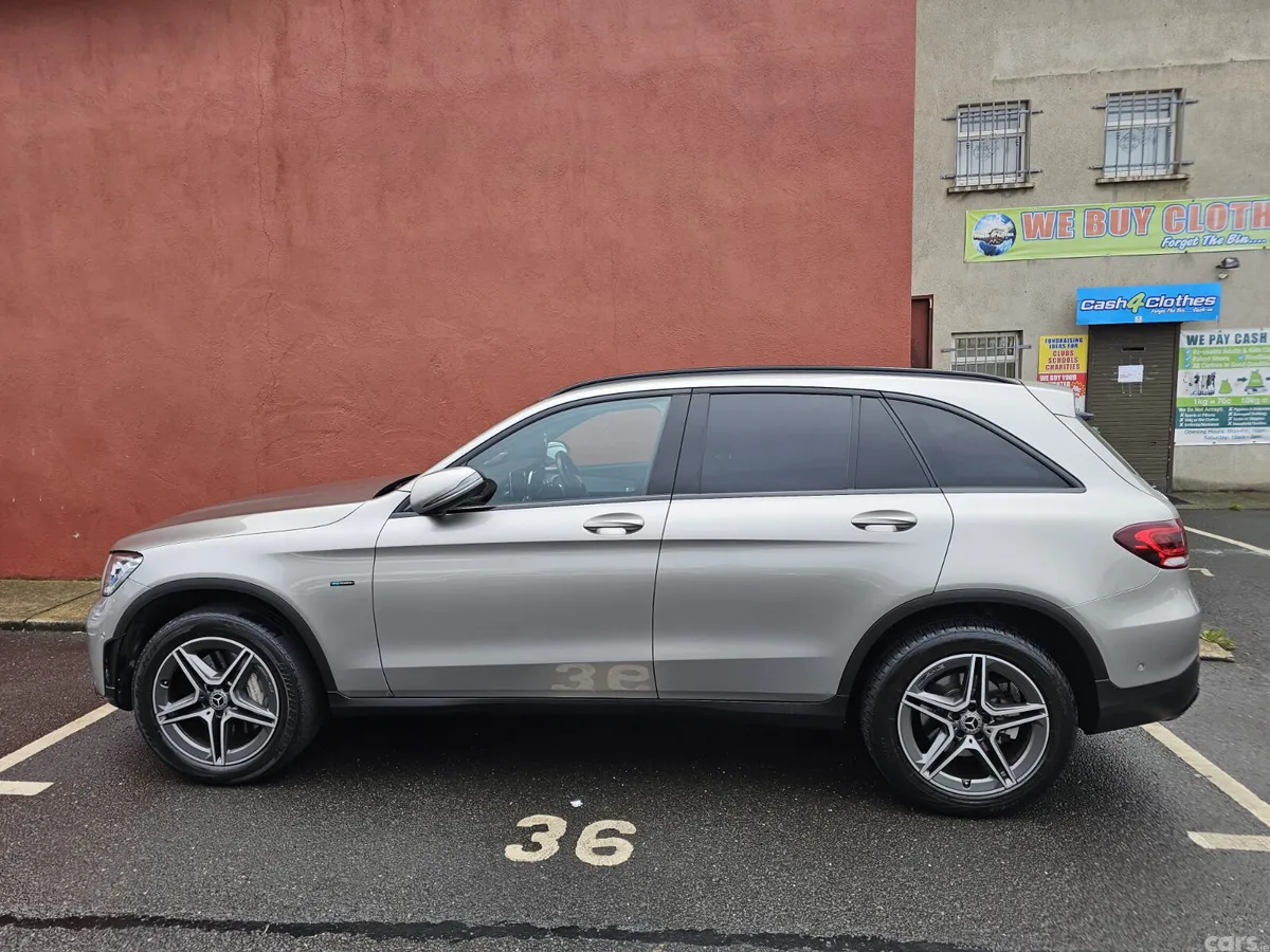 Mercedes-Benz GLC SUV, Diesel Plug-in Hybrid, 2021, Silver