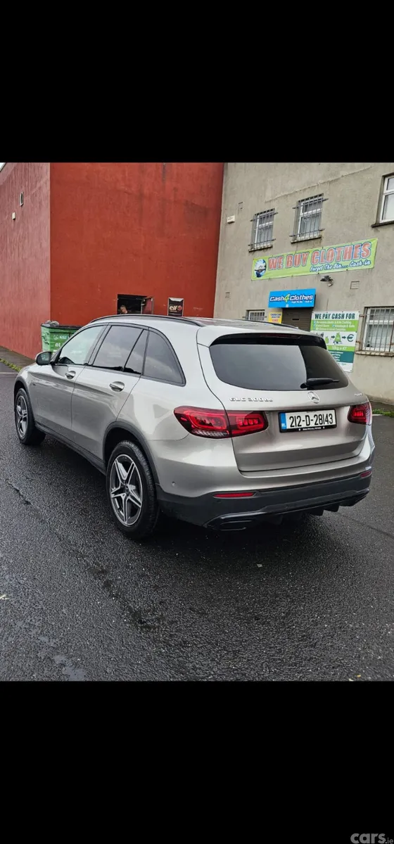 Mercedes-Benz GLC SUV, Diesel Plug-in Hybrid, 2021, Silver