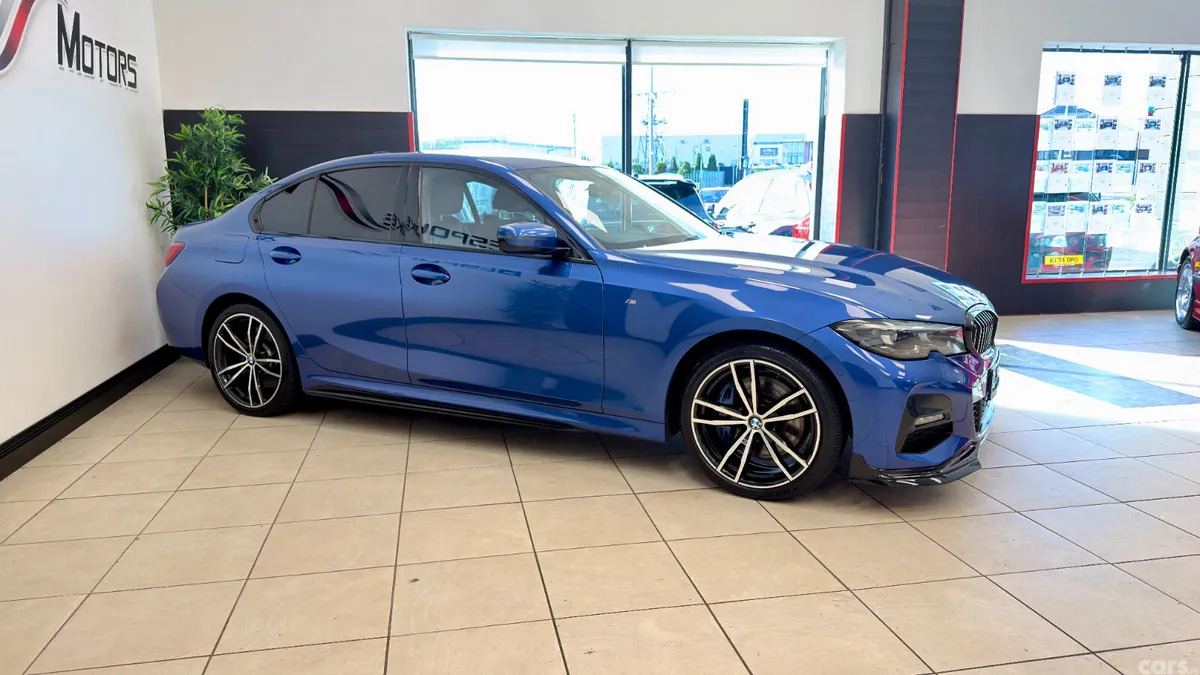 BMW 3-Series Saloon, Petrol Plug-in Hybrid, 2021, Blue