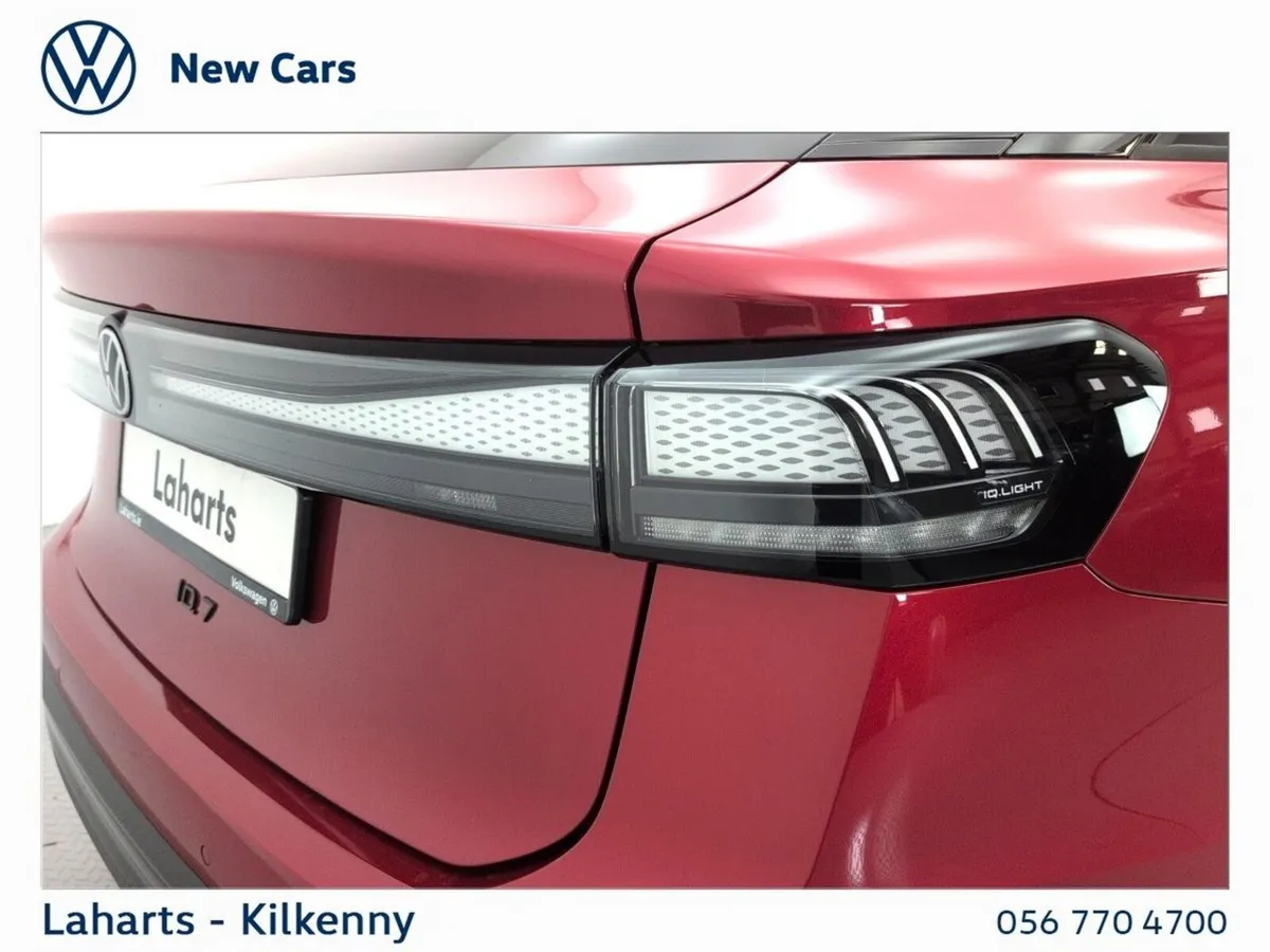 Volkswagen ID.7 Saloon, Electric, 2026, Red