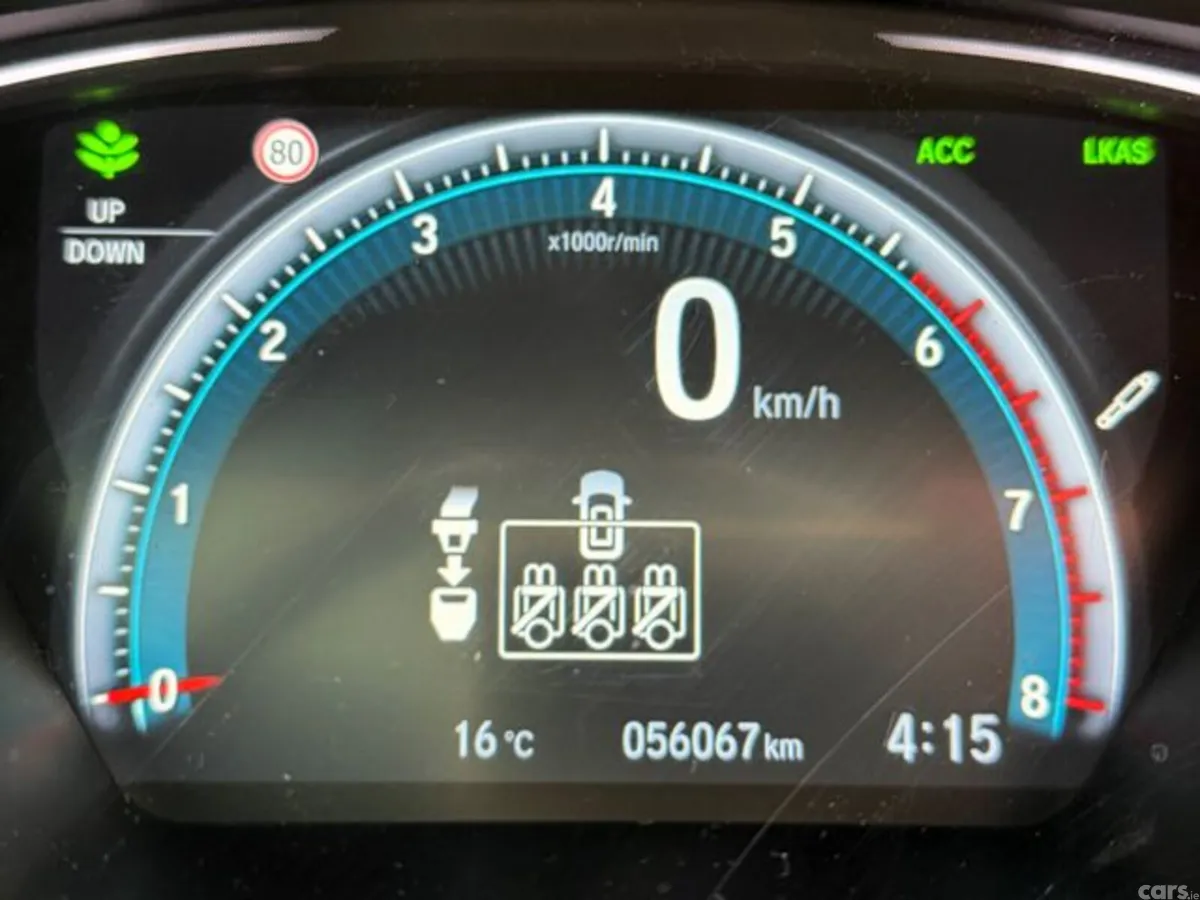 Honda Civic Hatchback, Petrol, 2018, Grey