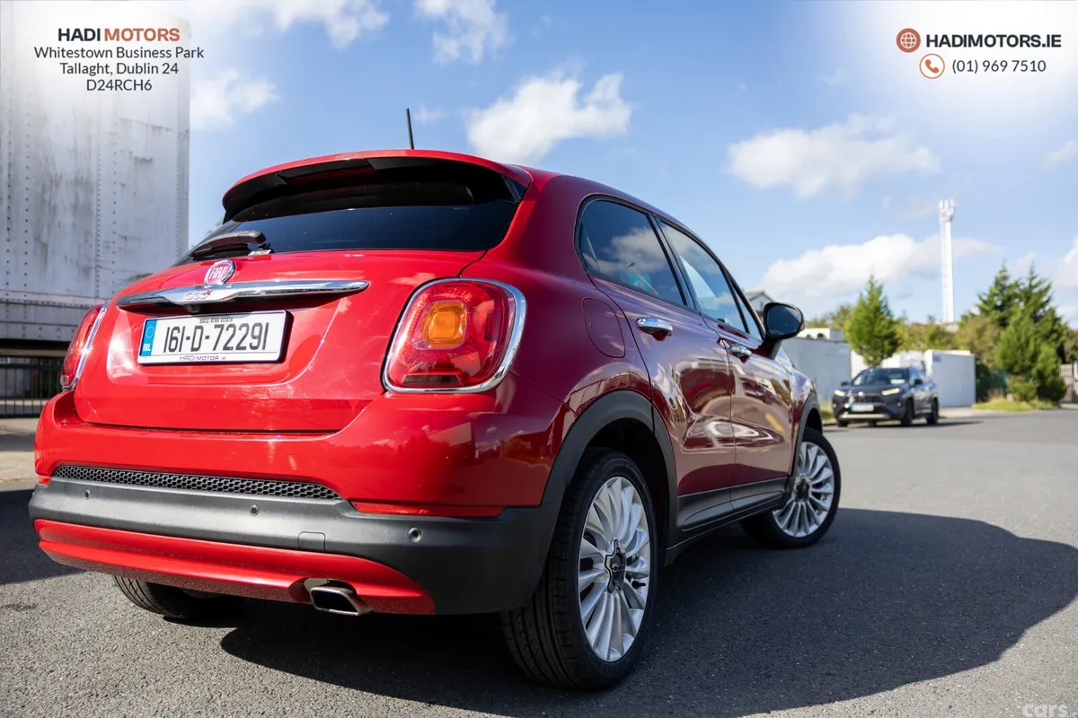 Fiat 500X Hatchback, Petrol, 2016, Red
